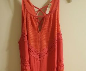 Coral Summer Dress